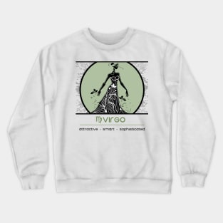 Virgo Season - Zodiac Graphic Crewneck Sweatshirt